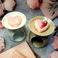 Irresdiscent Aromatherapy burner/essential oil burner/Wax melter set /valentine's/ wedding package