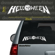 CUTTING Sticker Stiker Musik Band Helloween LUCU