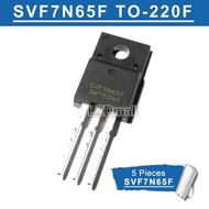 5pcs SVF7N65F TO-220F SVF7N65 7N65 7N65F TO-220 7A 650V N-Channel MOSFET new original