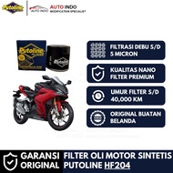 Putoline HF204 Motorcycle Oil Filter for Honda CBR250RR | Original Guarantee