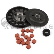 Kit gear plat geseran klac basikal untuk bahagian enjin petrol basikal 2-tak 50cc 60cc 80cc QFQY