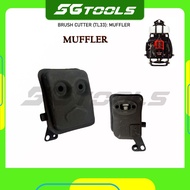 SPARE PART (TL33): MUFFLER/ BRUSH CUTTER EXHAUST/ EXHAUST MUFFLER MESIN RUMPUT  TU33 TB33 BG330