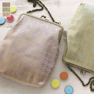 Kiss lock bag Ayanokoji gamaguchi handbag seven treasures New year bag made in Japan