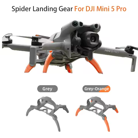 Foldable Spider Landing Gear For DJI Mini 5 Pro Height Increasing Leg Extension Protector For DJI Mi