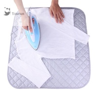 YOURUN Protective Ironing Mat Cotton Thickened Ironing Pad Foldable Heat Resistance Ironing Board Washer Dryer