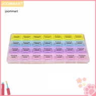 [Jm] Weekly 7 Days Tablet Pill Box Holder Medicine Storage Organizer Container Case
