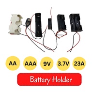 Battery Holder AA, AAA, 9V, 3.7V, A23 (Tapak Bateri)- For Electronic/DIY project