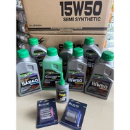 100% ORIGINAL ESR Engine Oil Coolant Gear Oil Chain Oil Semi / Fully Synthetic 1L 1.2L SAE-40 15W50 