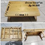 Folding table study table/ floor table/ corner table/ stall table/. large discount"an 60CM X 40CM