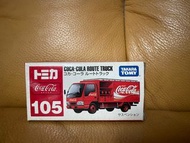 現貨 正版 絕版 takara tomy 105 多美小汽車 coca coca route truck 可口可樂車 可口可樂路線卡車