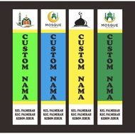 Umbul - Umbul Custom Bebas Logo dan Tulisan / Umbul - Umbul Sablon