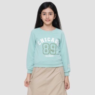 Aero Raglan Varsity Chicago Sweater Anak Perempuan 121756539