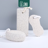 Oval foot exfoliating sponge stone 9x6x3cm helps remove dead skin effectively - foot grinding stone