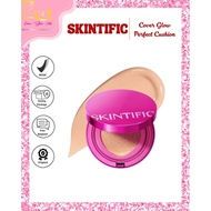 ~Zeelshop~SKINTIFIC Cover Glow Perfect Cushion Pink