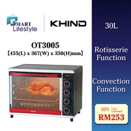 KHIND 1750W Electric Oven (30L) OT3005 / Butterfly 1500W Electric Oven (30L) BEO-5230