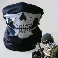 [Pack 6pcs] Bandana Masker Buff Motif Skull Tengkorak / Masker Tengkorak Kopassus / Masker Pasukan M