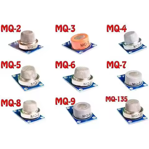 MQ Series Kits MQ131 MQ-135 MQ811 TGS822 9 Gas Sensor Modules MQ-2 MQ-3 MQ-4 MQ-5 MQ-6 MQ-7 MQ-8 MQ-