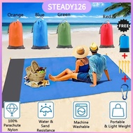 Waterproof Pocket Picnic Mat Outdoor Camping Portable Beach Mat Waterproof Plaid Polyester Picnic Bl