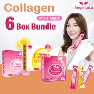 Taiwan No.1 Angel LaLa 6 Box Bundle Collagen Powder 6000mg. Anti-Aging/Anti-Oxidant/Best selling