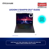 LENOVO LEGION 5 15AKP10 83F1004MMJ AI R7-350/2*16GB D5/1TB G4/RTX5060 8GB/15.1" WQXGA OLED 165HZ/W11