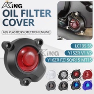 OIL FILTER COVER Y15 Y16 5S OIL FILTER CAP 15ZR V1 V2 LC 135 5S Y16ZR FZ150 R15 MT15 EXCITER FZ150