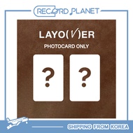 V (BTS) - [Layover] EARLY BIRD PVC Photocard, Photobook Set POB