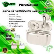 Dmes PureSound ANC Wireless Earbuds 35ms Low Latency ENC Bluetooth 5.4 IPX4 13mm Driver Touch Contro