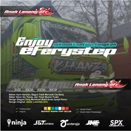 Enjoy eferystep pickup truck window sticker enjoy every step cutting sticker pickup truck car enjoy 