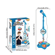 1PCS Childrens Microphones - Party Supplies for Children Karaoke Microphone Toy with Stand Singing T