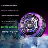 CX08 Magnetic Phone Cooler | AI Semi-Conductor & 2-in-1 Clip | High-Power Cooling for Mobile Gaming