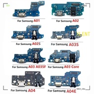 High Quality Charging Port Flex Board For Samsung Galaxy A01 A02 A02S A03 A03S A03 Core A04S A04