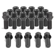 14X1.5 Lug Bolts Fit สำหรับ A3 A4 A5 A6 A7 S7 S3 S4 S5 S6 Jetta Tiguan Golf Beetle CC M14x1.5 Lug Bo