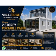 Portable Cabin House 10FT x 20FT | Office Cabin | Site Cabin | Container House