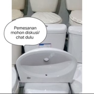 PUTIH Toto sink type LW246J white, second hand condition
