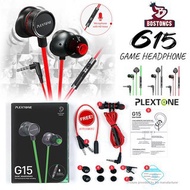 Plextone G15 / G20 Gaming Earphone Surround Audio Bass Earbuds Mic PUBG CS Go Gamer Mobile Legend PS