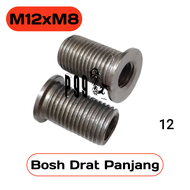 sok drat bosh drat 12mm × 8mm verbos drat baut 12 panjang 21mm