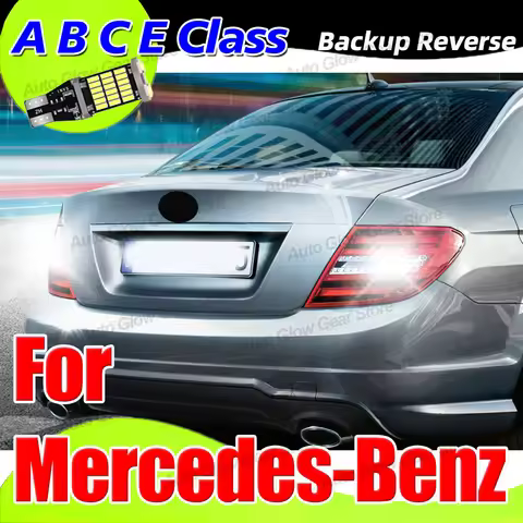 2x Backup Reverse Lights 12V For Mercedes Benz W176 W177 W246 W242 W205 S205 S204 A207 C207 S212 W21