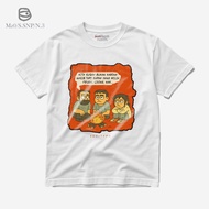 KATUN SORITYPO Mr. Frugal Living Premium White T-Shirt 24s Combed Cotton Unisex