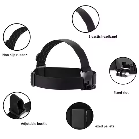 Head Strap for Gopro hero 11 10 9 8 7 Accessories Head Belt Strap Mount Adjustable for Gopro Hero 7 