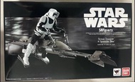 Bandai S.H.Figuarts SHF Scout Trooper & Speeder Bike Star Wars