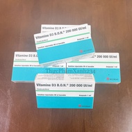 Vitamin D3 BON 200.000 UI Chống Còi Xương Giúp Hấp Thụ Canxi Vào Xương Bổ Sung Canxi Cho Bé Loại 6 T