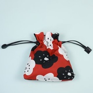 【Pinkoi x SOU・SOU】盛載美好的魔法豆袋・微笑・紅 (完售不補)