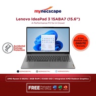 Lenovo IdeaPad 3 15ABA7 Gen 7 AMD Ryzen 5 5625U 8GB 512GB SSD