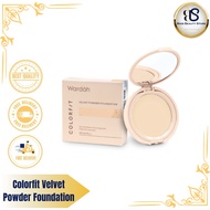 WARDAH Colorfit Velvet Powder Foundation & Refill FREE Lightening Fresh BB Tint 01 Neutral Fair (12N
