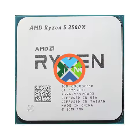 AMD Ryzen 5 3500X R5 3500X 3.6 GHz Six-Core Six-Thread CPU Processor 7NM 65W L3=32M 100-000000158 So