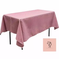 4 feet to 8 feet Checkered Rectangular Table Topper Two-color Table Cloth Catering Events all events