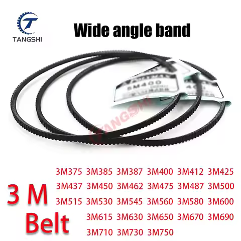 3M Wide angle belt 3M375 385 387 400 412 425 437 450 462 475 487 500 515 530 545 560 580 600 615 630