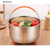 Roswetty Stainless Steel Steamer Basket Instant Pot Accessories for 3/6/8 Qt Instant Pot PH