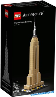 [] Hộp bị nhăn[] 21046 LEGO Architecture Empire State Building - Kiến trúc Tòa nhà  Empire State