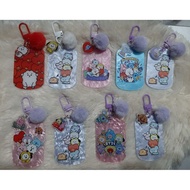 BT21 BTS keychain tag